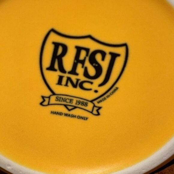 RFSJ University Of Michigan Yellow Mug 1988 - Picture 4 of 8
